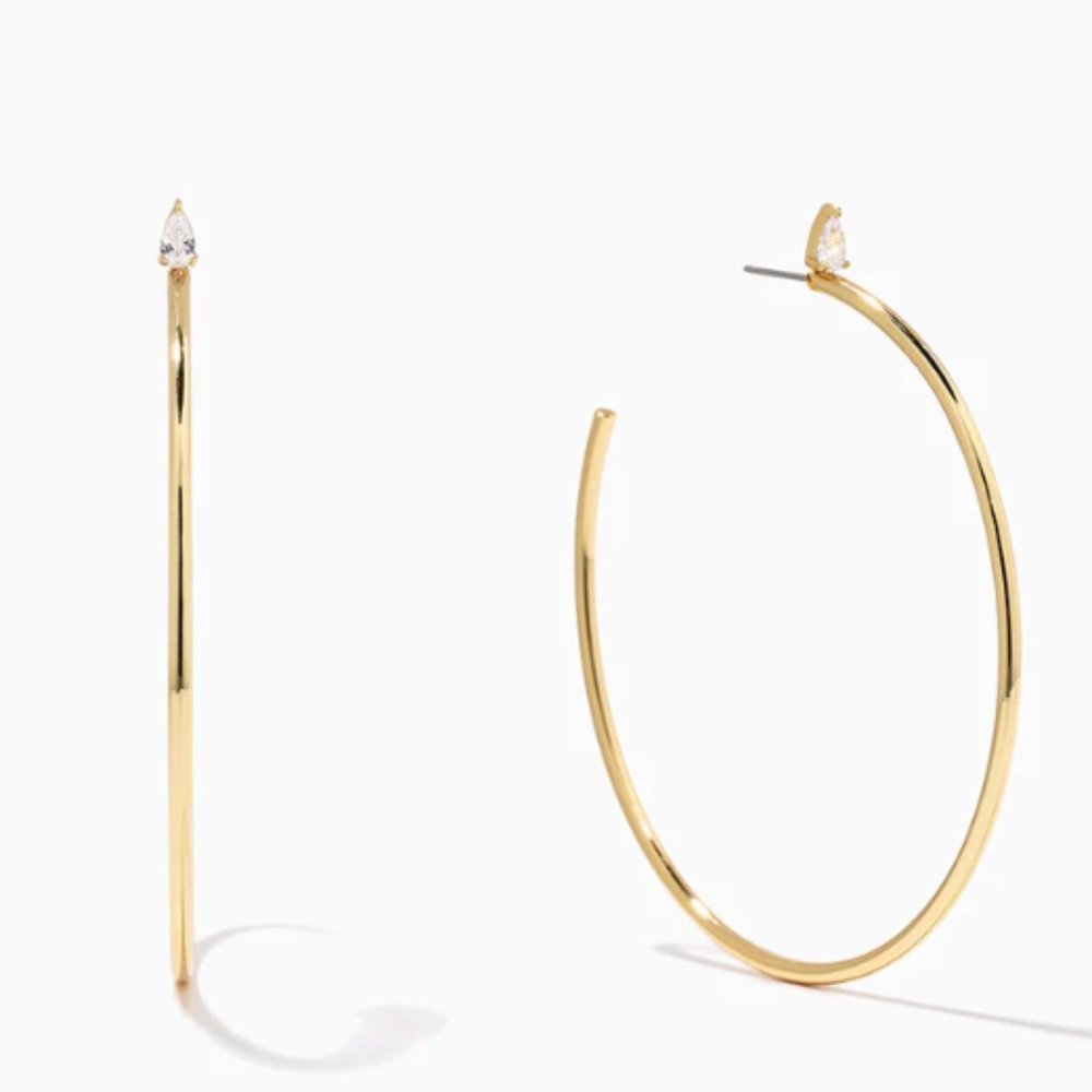 BN - Uncommon James Touch of Fem Hoops - Gold